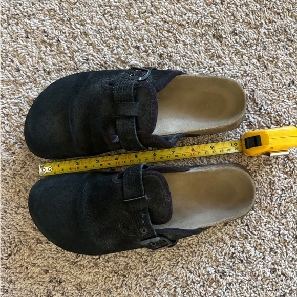 American Eagle Black Suede Clogs - Picture 2 of 7